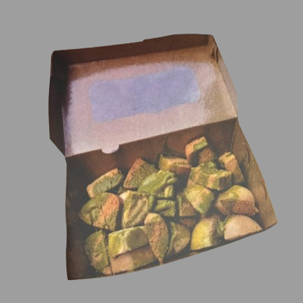 Mantau Crispy With Matcha