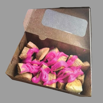 Mantau Crispy With Strawberry