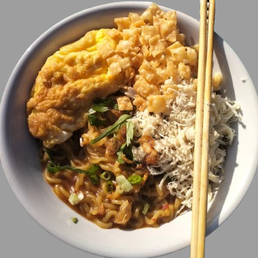 Mie Nyemek Omlette
